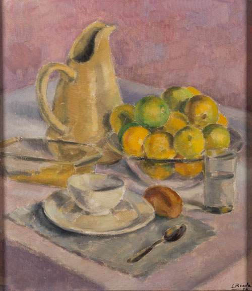 El desayuno, pinturas destacadas - Museo el Castillo