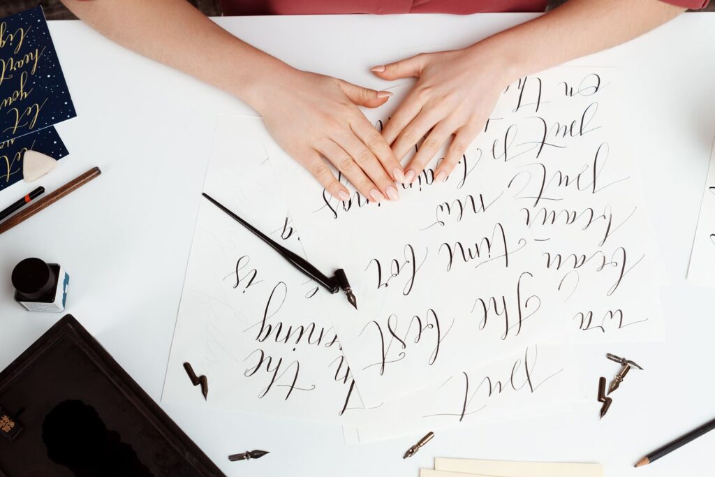 Caligrafía - Escuela de artes - Museo el Castillo