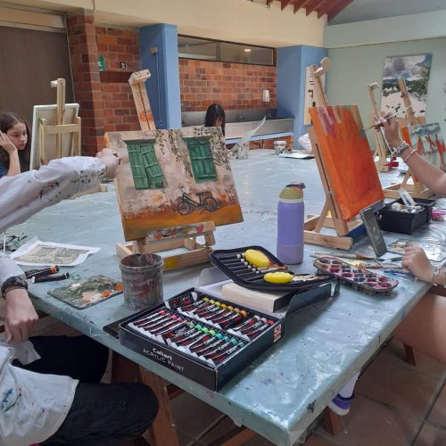 Pintura al óleo y al acrílico - Escuela de artes - Museo el Castillo